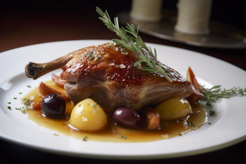 Confit de Pato: Pato Cozido Lentamente em Gordura