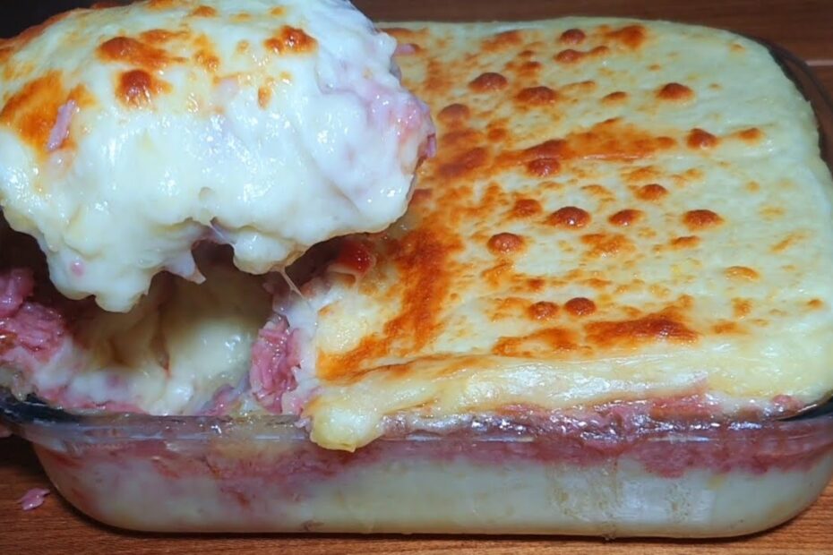 Escondidinho de macaxeira com calabresa FÁCIL para quem NUNCA cozinhou na vida