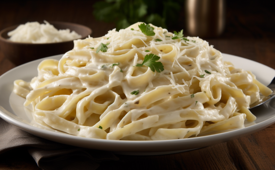 Fettuccine Alfredo: Cremoso