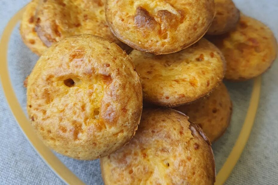 Muffin de queijo muito fácil pra fazer em casa com crianças pequenas