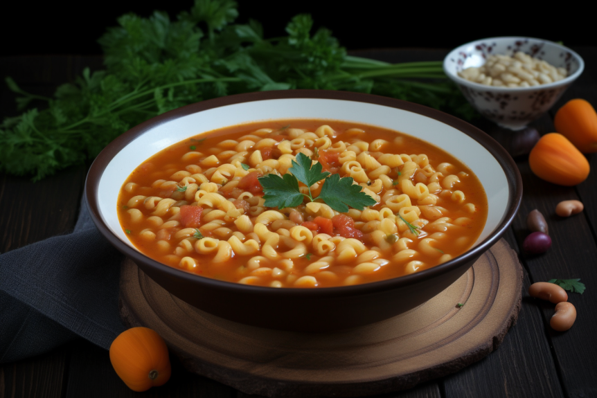 Pasta e Fagioli: Sopa de Massa e Feijão à Moda Italiana