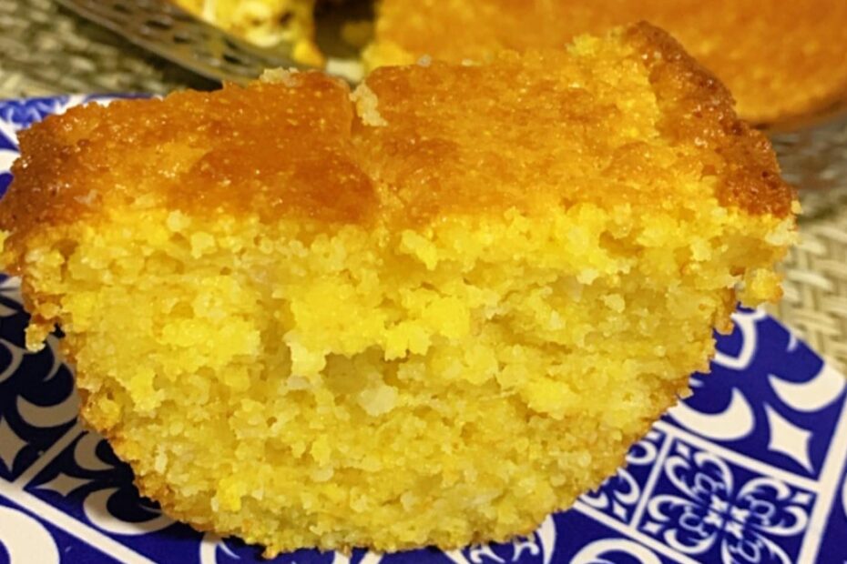 Receita de bolo de milho verde de liquidificador tem a massa mais maravilhosa do mundo