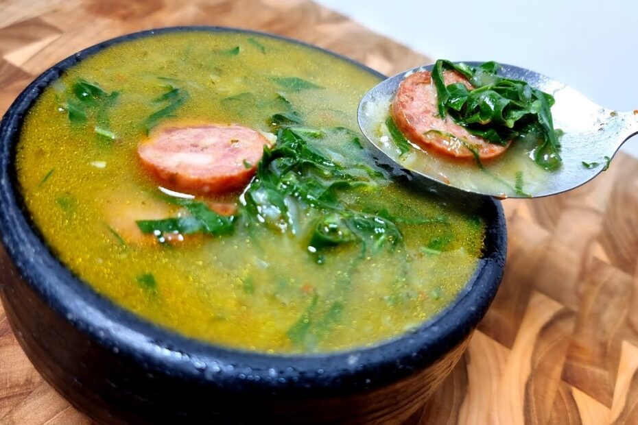 Receita de caldo verde da Rita Lobo: aquece todo o corpo