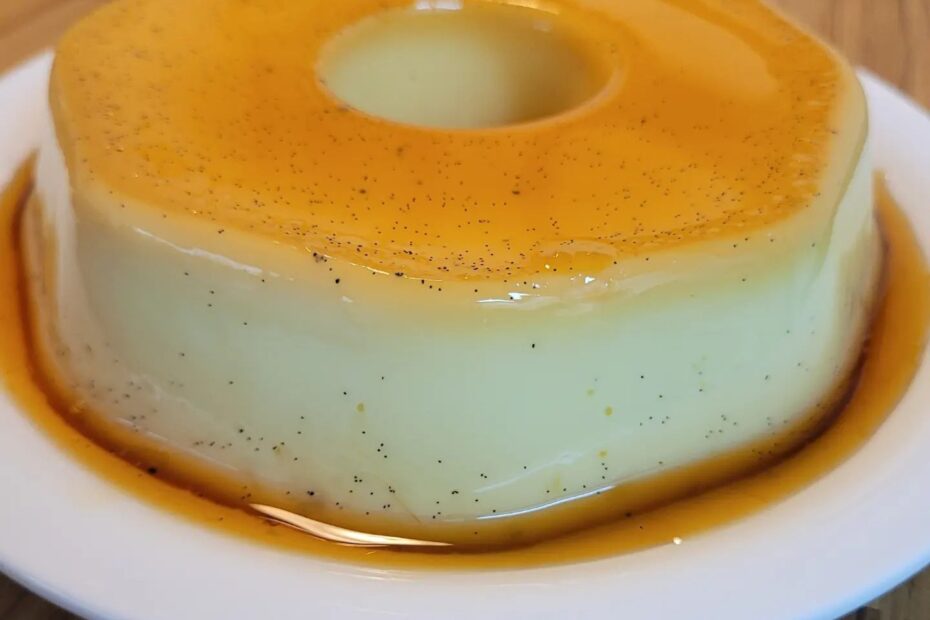 Receita de pudim de leite condensado e creme de leite na airfryer prático demais