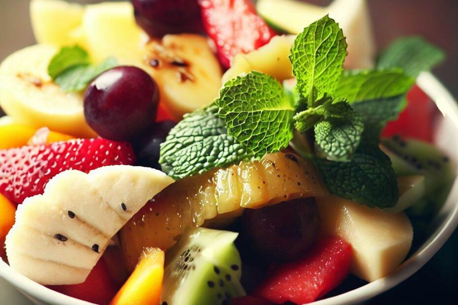 Salada de Frutas com Hortelã: Refresque-se e Derreta Gordurinhas!