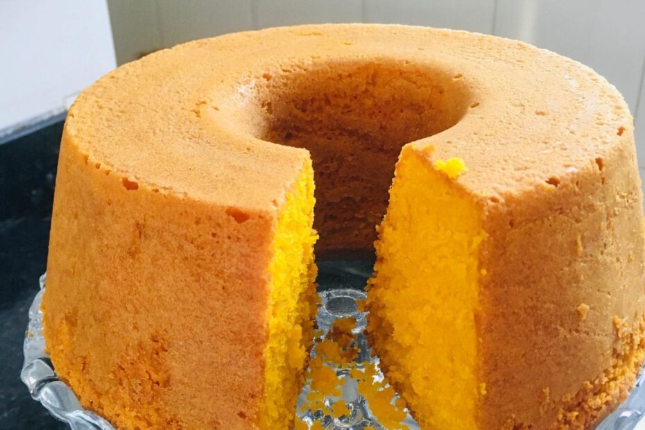 BOLO DE CENOURA ÚMIDO E FOFO SEM TRIGO - Receitas saudáveis com a