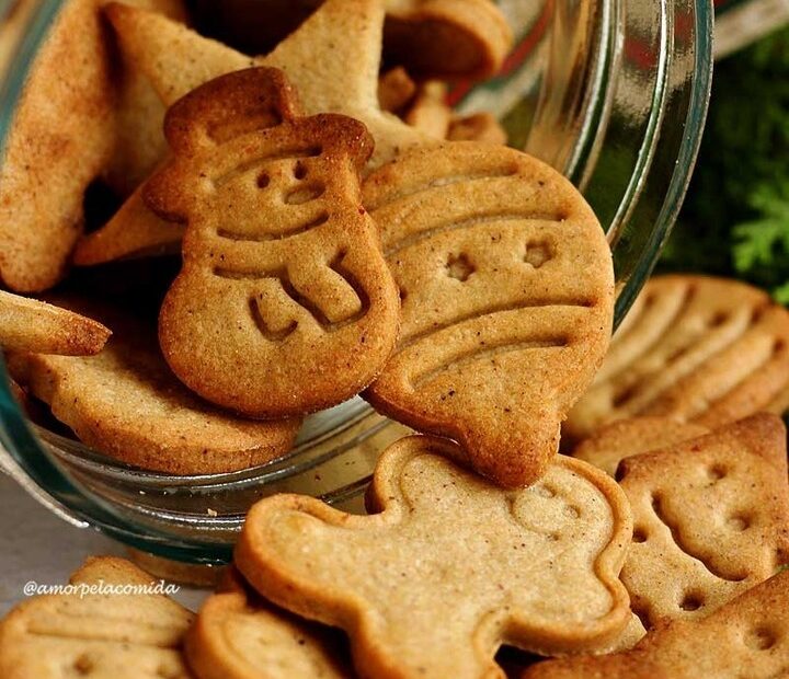 Receita de biscoito de Natal sem glúten