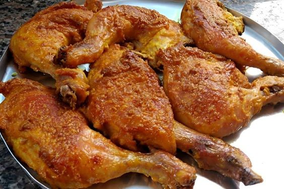 Melhor receita de sobrecoxa de frango no forno