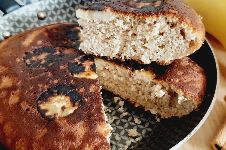 Saiba como fazer um delicioso bolo de banana direto na frigideira