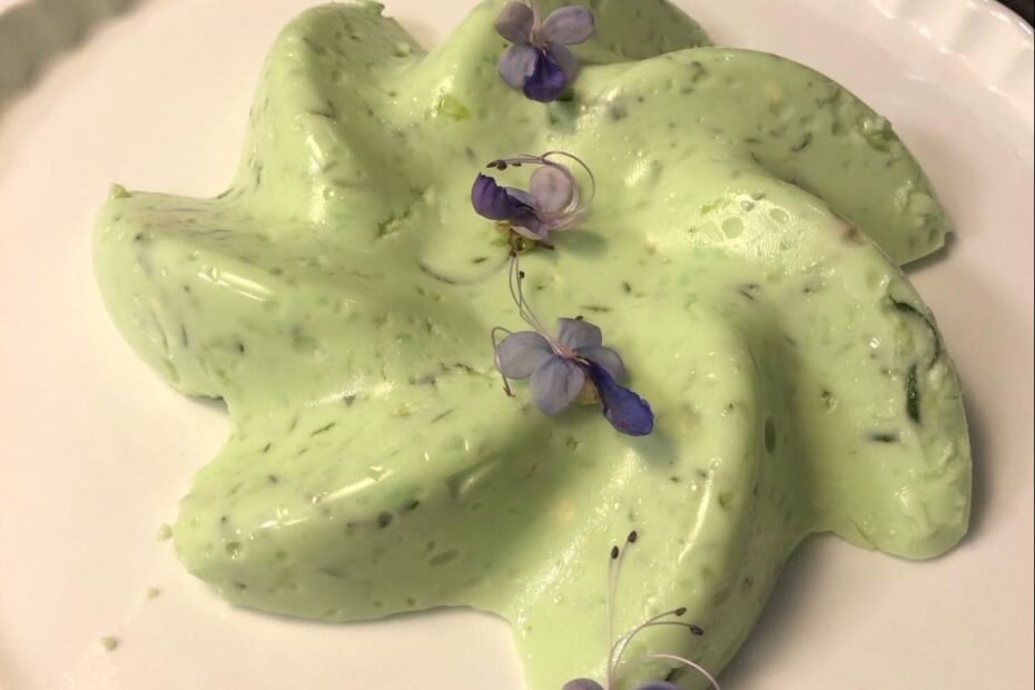 Mousse gelado de pepino é a receita que ganha você de surpresa