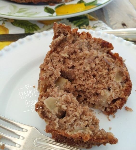 Receita de bolo de banana para vovó porque ela é um amor