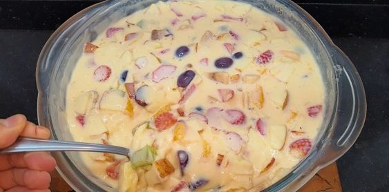 Receita de salada de fruta com gelatina