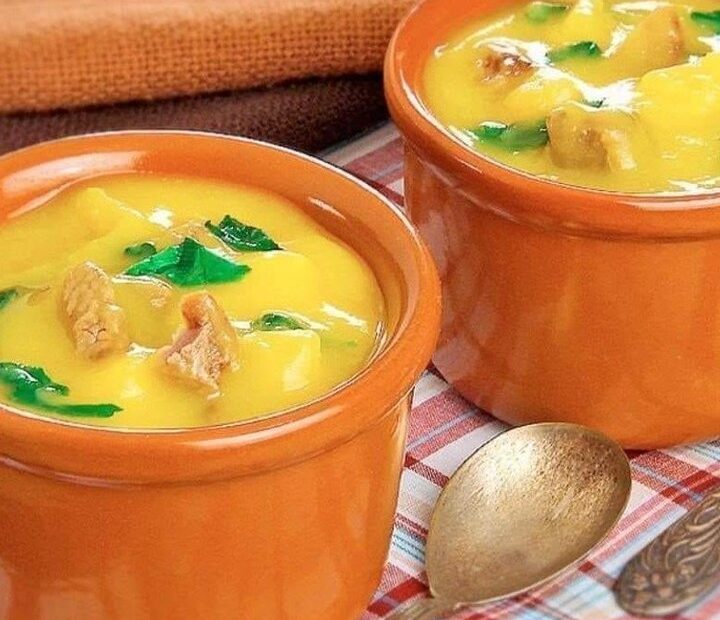 Receita de sopa de macaxeira com calabresa