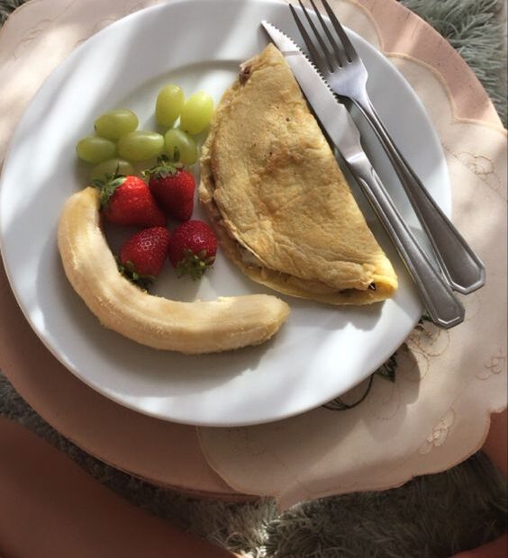 Crepioca com frutas é o melhor lanche da vida