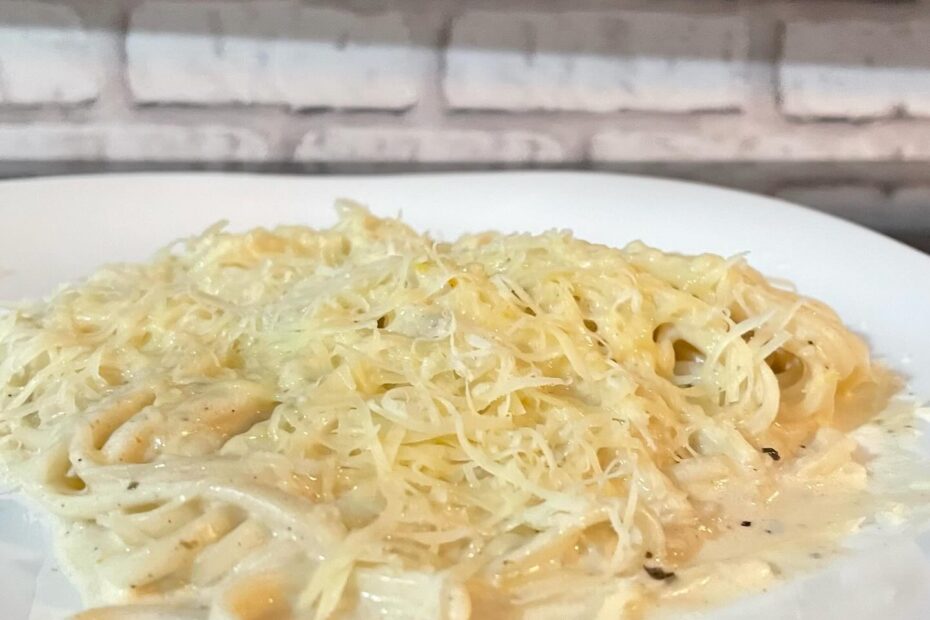 Macarrão ao creme de limão que minhas tias amam