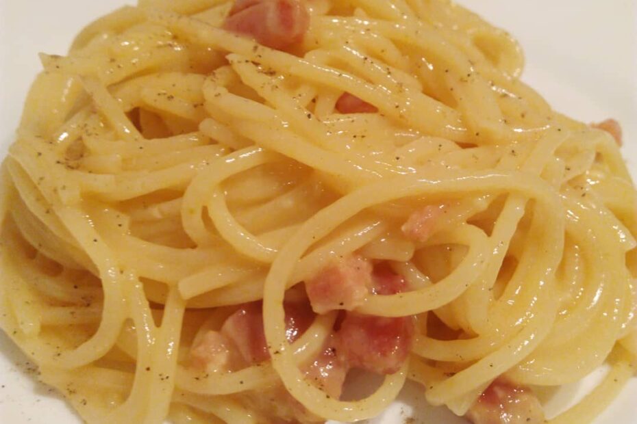 Receita de Macarrão à carbonara original para você ser o melhor chefe