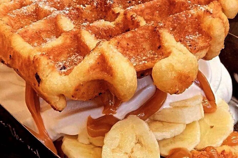 Receita de Receita waffle doce para aquele lanche de surpreender amigos