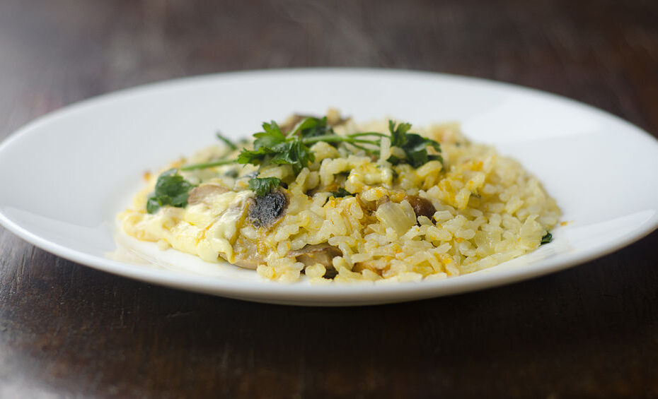 Risoto sem vinho super prático e que custa bem mais barato; pense em um sabor surreal!